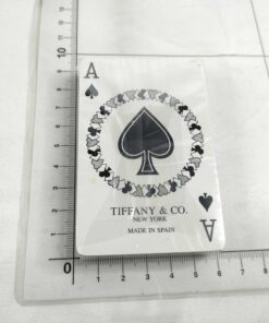 Tiffany & Co Playing Cards Deck Set of 2 Sealed Made in Spain Logo - Image 9