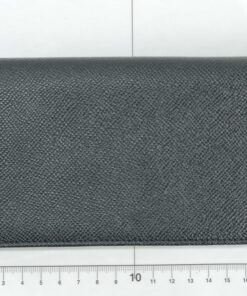 Alternative view of Bulgari BVLGARI BVLGARI Man Black Grain Calf Leather Long Wallet Silver Ring