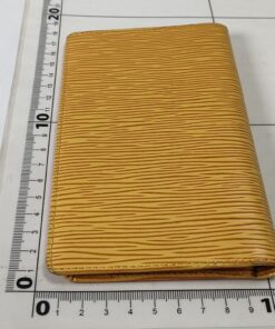 Alternative view of LOUIS VUITTON Yellow Epi Card Case / Pass Case / Business Card Holder