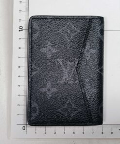Alternative view of LOUIS VUITTON Monogram Eclipse M61732 Pocket Organizer RFID Card Case