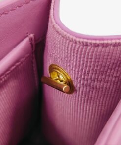 Furla Metropolis Rea Quilted Leather Crossbody Bag – Azalea Purple NWT - Image 8