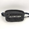 Balenciaga Wheel Bum Bag Embroidered Logo Crossbody Waist Pack