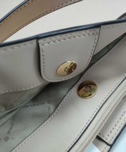 Michael Kors Jet Set Travel Large Commuter Leather Tote Bag Powder Blush NWT - Image 8