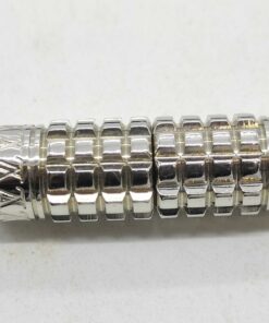 Louis Vuitton Damier Graphite Digit Bracelet Silver-Tone Magnetic Clasp Size M/L - Image 3
