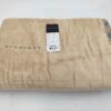 Burberry London Nova Check Trim Plush Fleece Blanket