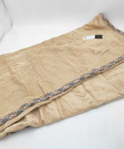 Burberry London Nova Check Trim Plush Fleece Blanket - Image 2