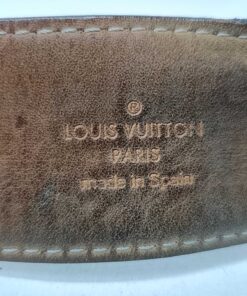 Louis Vuitton Monogram LV Initiales 40mm Belt Gold Buckle - AS-IS - Image 5