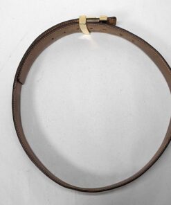 Louis Vuitton Monogram LV Initiales 40mm Belt Gold Buckle - AS-IS - Image 3