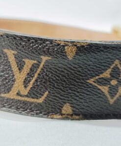 Louis Vuitton Monogram LV Initiales 40mm Belt Gold Buckle - AS-IS - Image 8