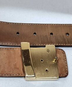 Louis Vuitton Monogram LV Initiales 40mm Belt Gold Buckle - AS-IS - Image 4