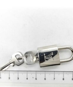 Louis Vuitton Silver-Tone Padlock and Keys Set #311, additional view 6