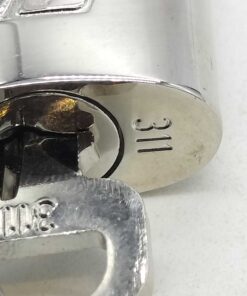 Louis Vuitton Silver-Tone Padlock and Keys Set #311, additional view 5