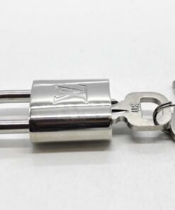 Louis Vuitton Silver-Tone Padlock and Keys Set #311, additional view 4
