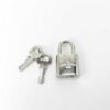 Louis Vuitton Silver-Tone Lock and 2 Keys Set No.433