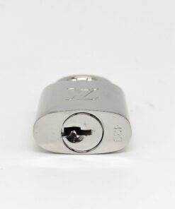 Louis Vuitton Silver-Tone Lock and 2 Keys Set No.433 - Image 4