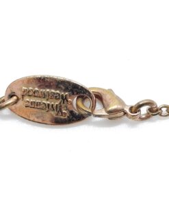Vivienne Westwood Thin Lines Flat Orb Pendant Necklace - Image 4
