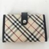 Burberry House Check Canvas and Leather Small Ring Agenda PM Cover