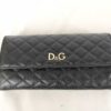 Dolce & Gabbana Quilted Lambskin Leather D&G Continental Long Wallet