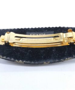 Alternative view of Fendi Zucca Canvas Large Barrette Hair Clip