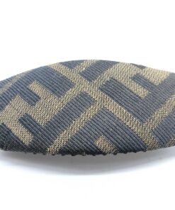 Fendi Zucca Canvas Large Barrette Hair Clip