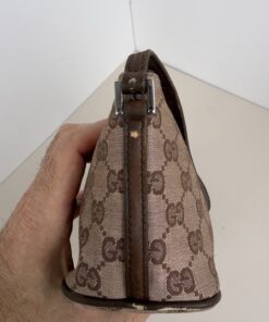 Gucci Tom Ford Era GG Canvas Boat Pochette Shoulder Bag - Image 4