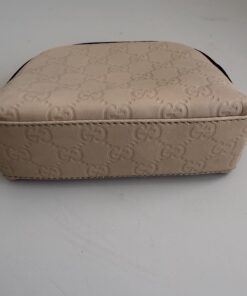 Gucci Guccissima Leather Dome Cosmetic Pouch, additional view 6