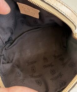 Gucci Guccissima Leather Dome Cosmetic Pouch, additional view 7
