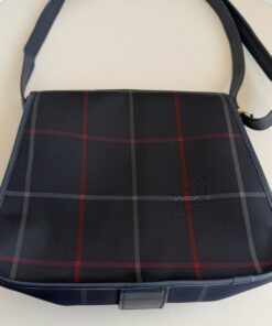 Alternative view of Burberry Blue Nova Check Crossbody Shoulder Bag