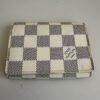 Pre-Owned Authentic Louis Vuitton Damier Azur Envelope Card Holder Wallet
