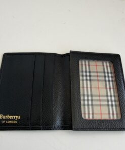 Pre-Owned Authentic Burberrys of London card holder bifold wallet