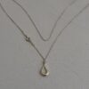 Pre-Owned Authentic Tiffany & Co. Elsa Peretti Open Teardrop Pendant Necklace