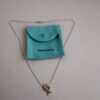 Pre-Owned Authentic Tiffany & Co. Paloma Picasso Sterling Silver Loving Heart Pendant Necklace