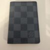 Pre-Owned Authentic Louis Vuitton Damier Graphite Pocket Organizer.
