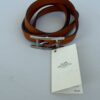 Hermès Behapi Double Tour Leather Bracelet