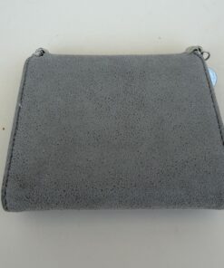 Alternative view of Stella McCartney Falabella Small Flap Wallet - Grey Shaggy Deer