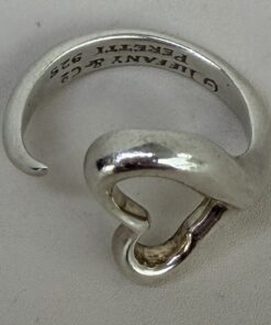 Alternative view of Tiffany & Co. Elsa Peretti Sterling Silver Open Heart Ring 925