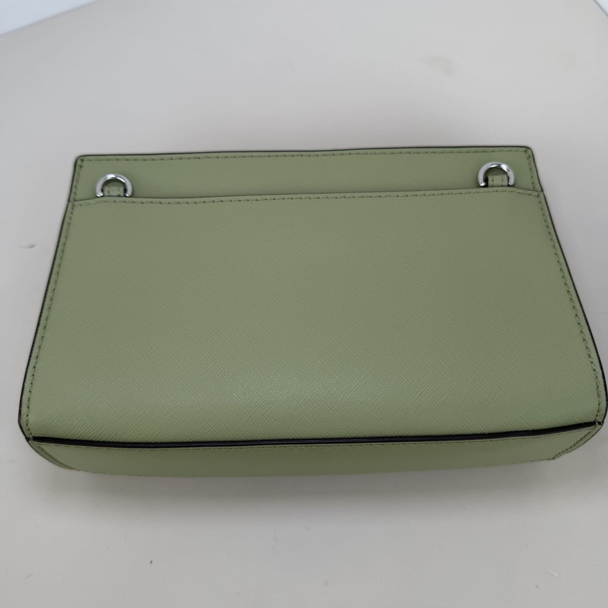 Michael Kors Sheila Small Crossbody Bag in Light Sage - Image 3