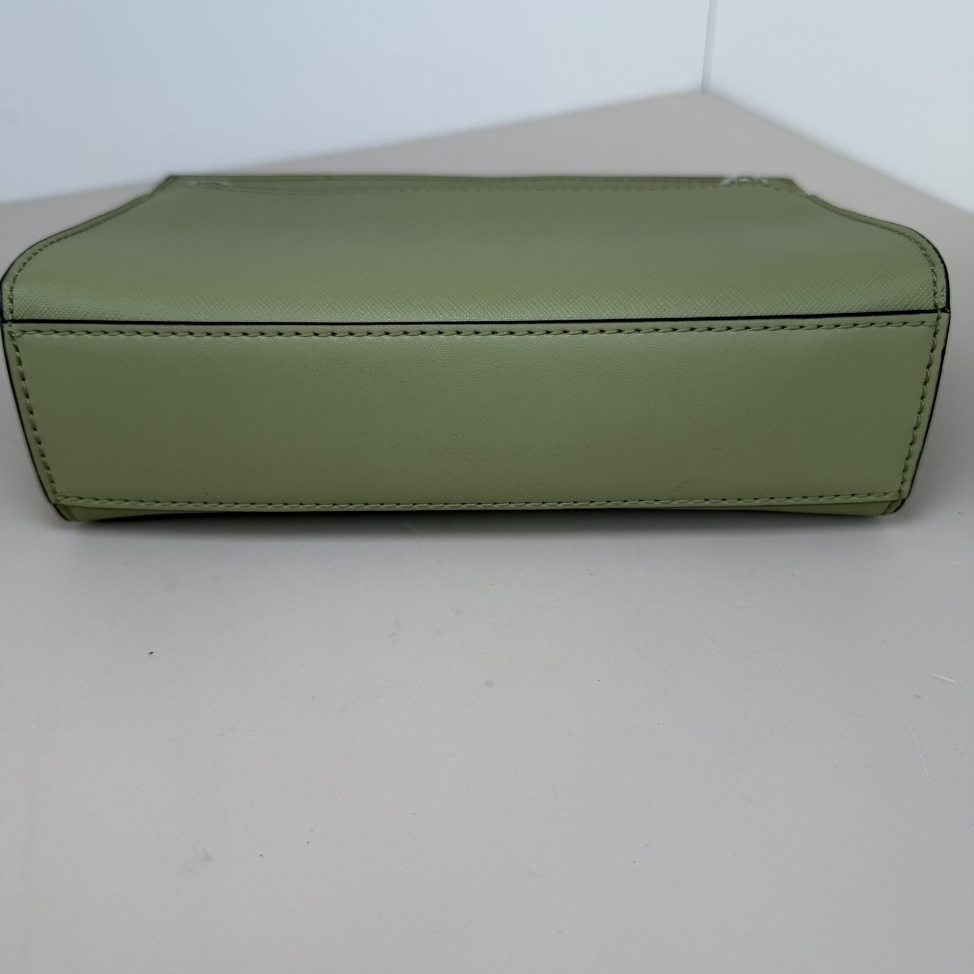 Michael Kors Sheila Small Crossbody Bag in Light Sage - Image 4