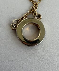 Givenchy Crystal-Embellished Logo Circle Pendant Necklace - Image 4