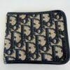 Pre-Owned Authentic Christian Dior Oblique Jacquard Bifold Wallet.