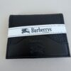Burberrys of London Black Grained Leather Bifold Wallet
