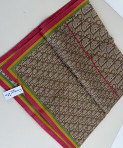 Alternative view of Christian Dior Vintage John Galliano Era "Rastamania" Oblique Monogram Silk Scarf