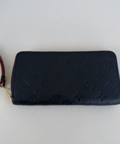 Louis Vuitton Monogram Empreinte Zippy Wallet – Marine Rouge Blue/Red