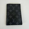 Louis Vuitton Passport Cover in Monogram Eclipse canvas (Model M64501)