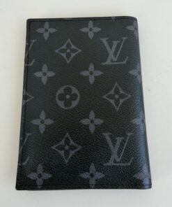 Alternative view of Louis Vuitton Passport Cover in Monogram Eclipse canvas (Model M64501) RFID
