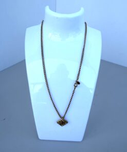 Givenchy Vintage G Logo Pendant Necklace