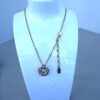 Yves Saint Laurent Vintage Crystal Pendant Necklace