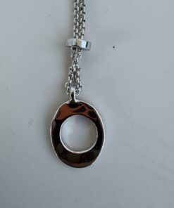 Alternative view of Givenchy Logo Pendant Statement Necklace