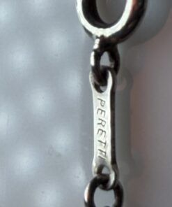 Alternative view of Tiffany & Co. Elsa Peretti Sterling Silver Open Apple Pendant Necklace