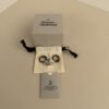 Vivienne Westwood Vera Orb Hoop Earrings – Gunmetal / Ruthenium Finish